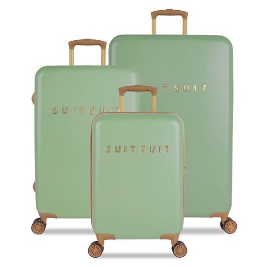 SUITSUIT - Fab Seventies - Basil Green - Handbagage (55 cm) - SUITSUIT