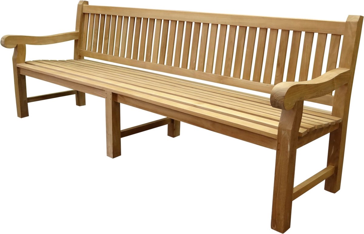 Elephant tuinbank 250 cm teak 6 poten