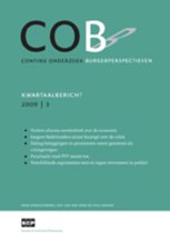 COB Kwartaalbericht / 2009/3