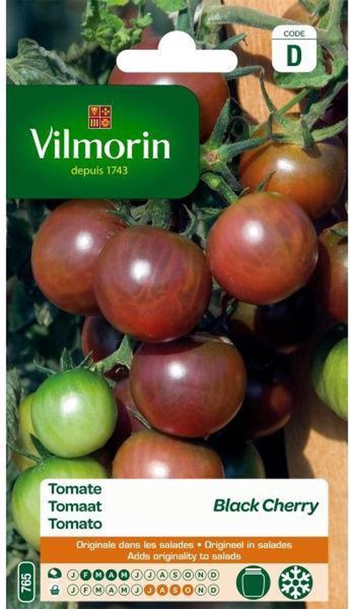Vilmorin - Tomaat Black Cherry - V765