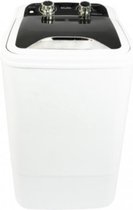 Salora Mini kleine compacte Wasmachine Zwart/Wit - camping was machine - studenten - vakantie wasmachine -