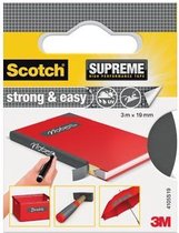 3M Strong & Easy 4105S19 Textieltape Scotch Zilver (L X B) 3 M X 19 Mm 1 Rollen