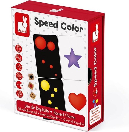 Afbeelding van het spel Janod Spel - Speed color