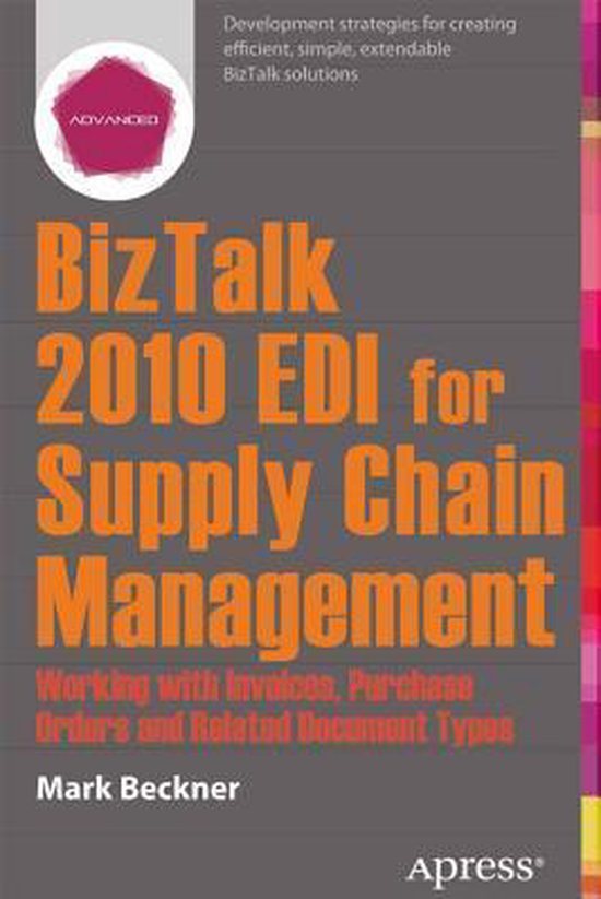 BizTalk 2013 EDI for Supply Chain Management - cover