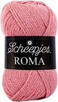 Scheepjes Roma 1673 oud roze PAK MET 10 BOLLEN a 50 GRAM. KL.NUM. 3670.