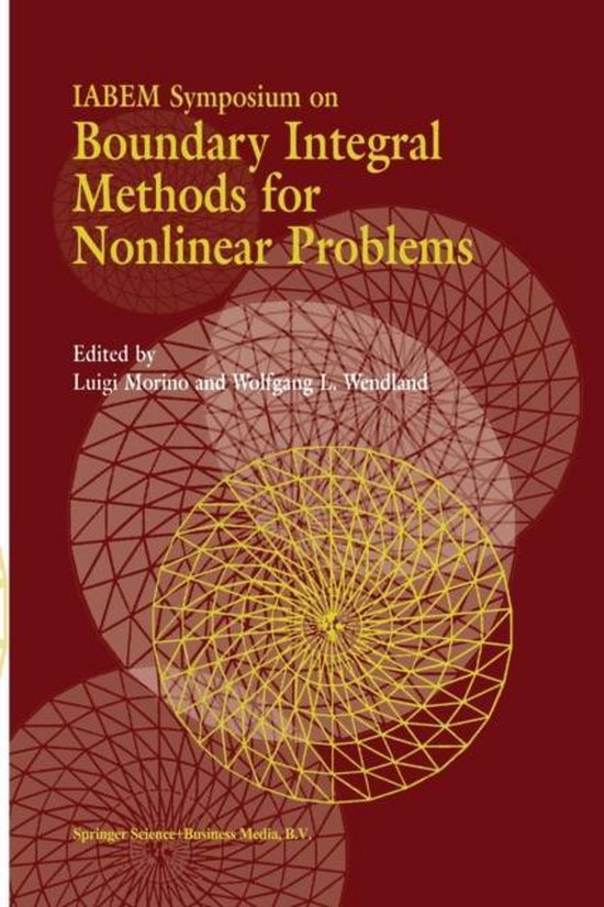 IABEM Symposium on Boundary Integral Methods for Nonlinear P ... - cover
