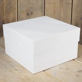 FunCakes Taartdoos -Blanco 28x28x15cm- pk/1