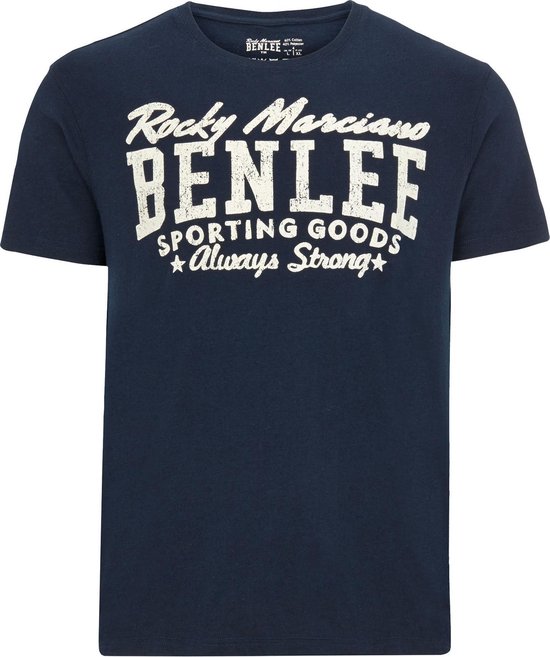 Benlee Shirt - Mannen - blauw/wit