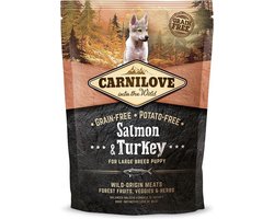 Carnilove Puppy large breed hondenvoer Zalm & Kalkoen 3kg
