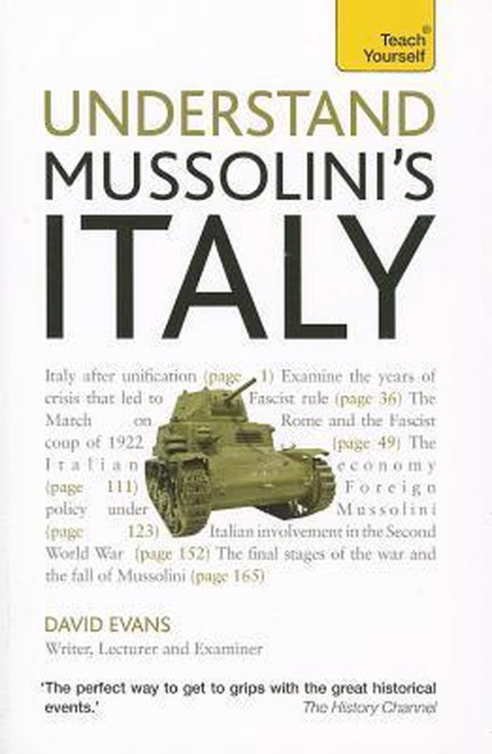 Understand Mussolini'S Italy: Teach Yourself - cover