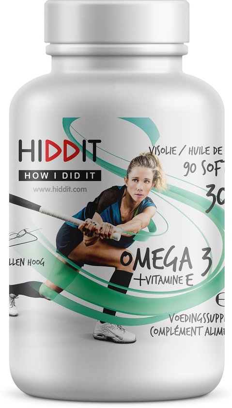 Hiddit - Ellen hoog - visolie omega 3 - 90 st