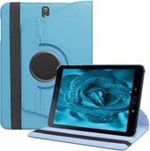 Xssive Tablet Hoes voor Samsung Galaxy S3 2017 9,7 inch T820 / T825 - 360° draaibaar - Licht Blauw