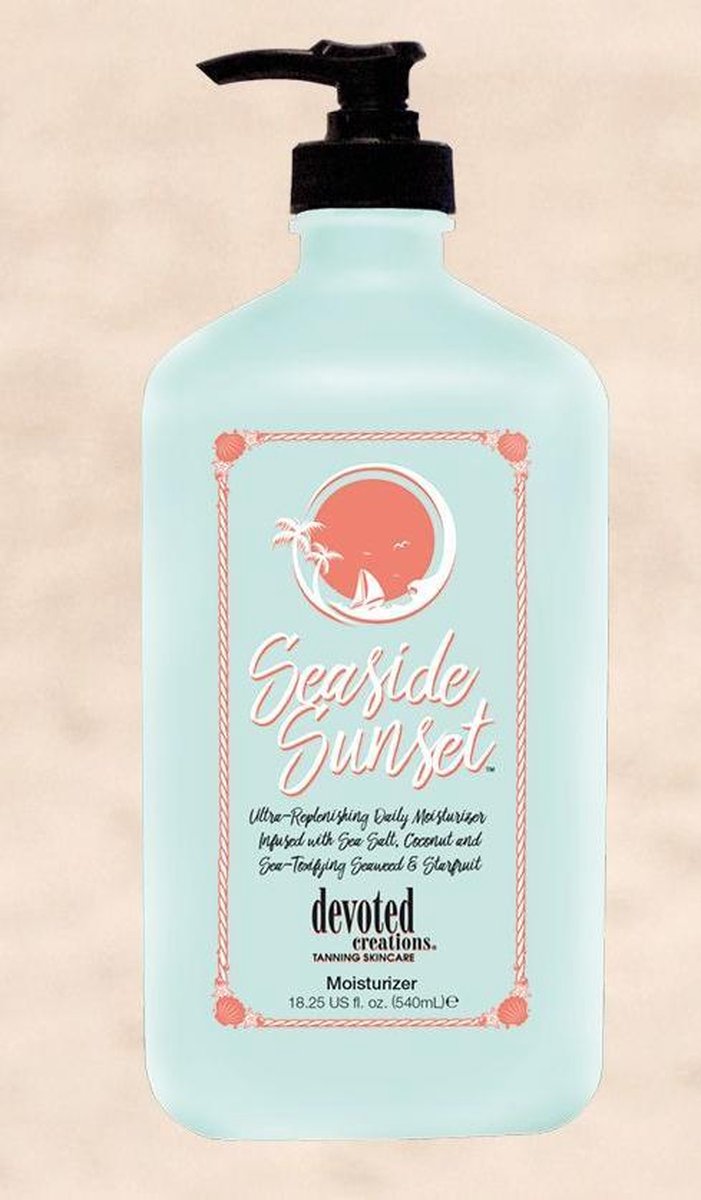 Devoted creations Seaside Sunset pompfles - After Sun - 540 ml - Devoted creations