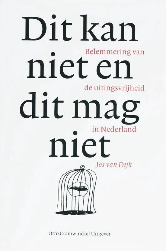 Cover van het boek 'Dit kan niet en dit mag niet' van J. van Dijk