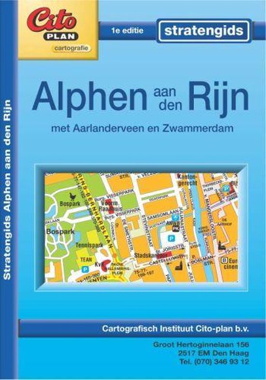 Cover van het boek 'Stratengids Alphen aan den Rijn'