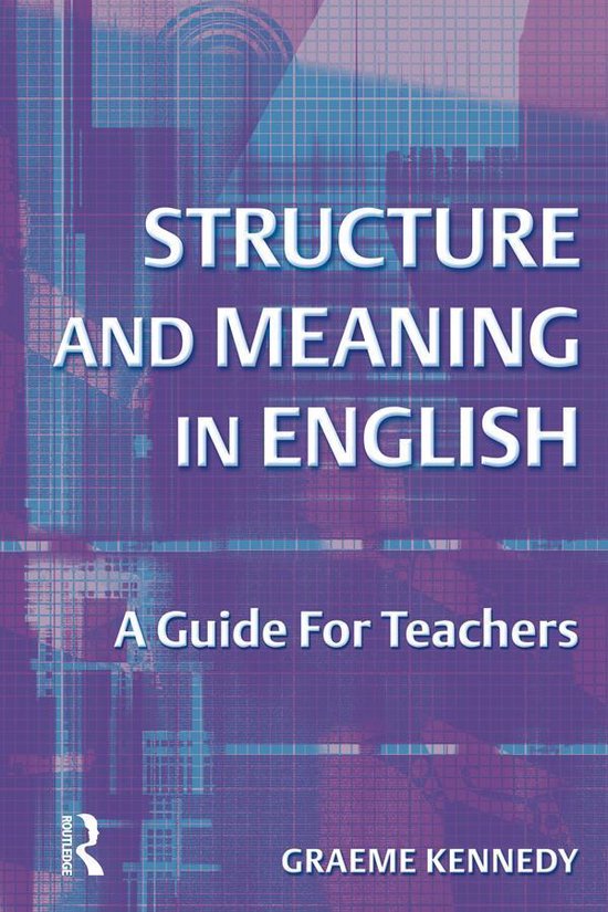 Structure and Meaning in English - cover