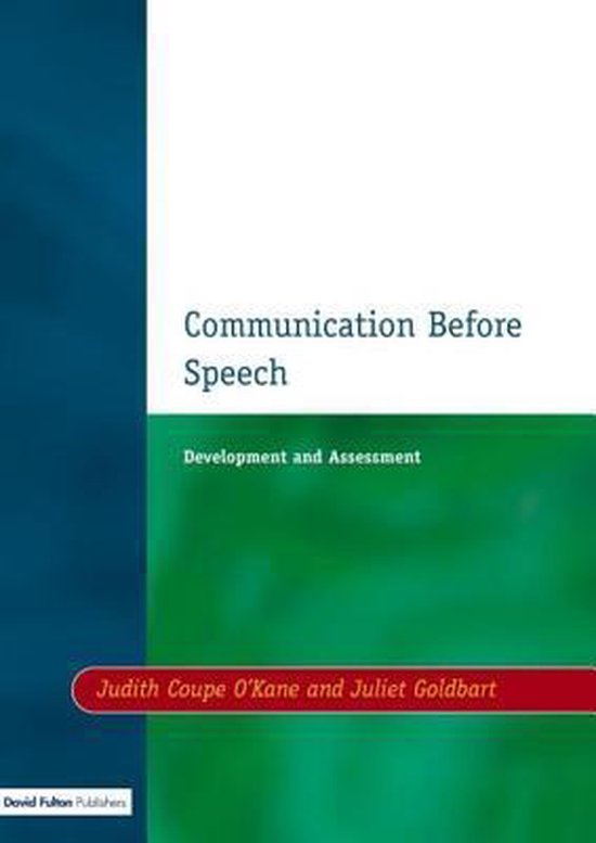 Communication Before Speech - cover
