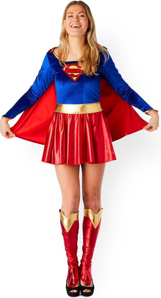 Vlekkeloos De daadwerkelijke cabine Supergirl Deluxe Dames KostuumRubies | bol.com