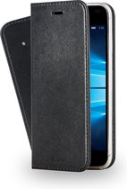 Azuri wallet case with magnetic closure - black - for Microsoft Lumia 550
