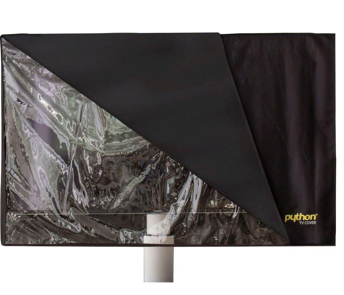 Housse De Protection Python Pour TV 28 à 32 Pouces - Dimensions 78x48 Cm - Étanche IP42 - Pour Intérieur/extérieur - Noir - 9