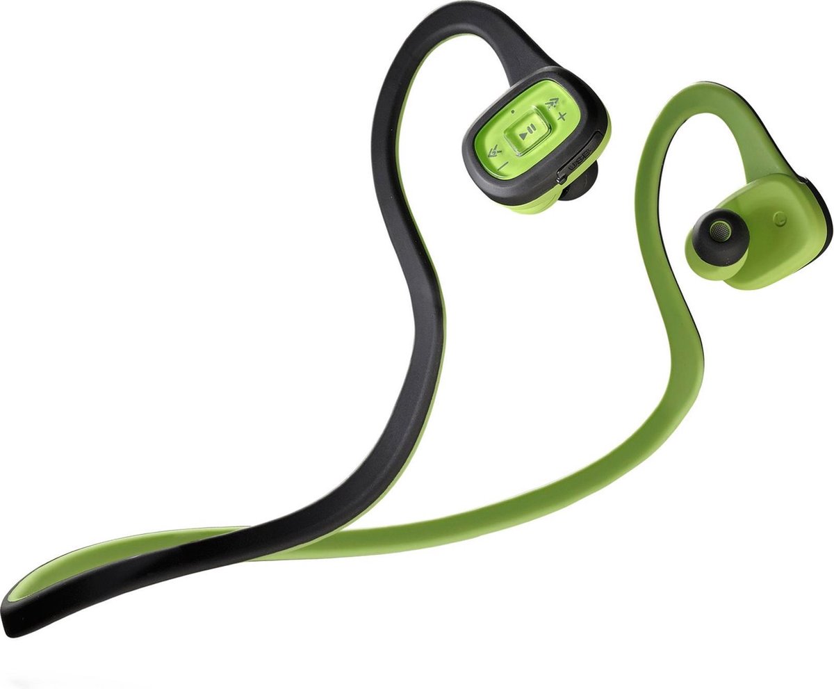 Cellularline Scorpion In-ear Pro Headset Neckband Zwart, Vert | bol.com