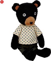 Unieke Knuffelbeer - Lievelings Teddybeer - Ecru - 45 cm