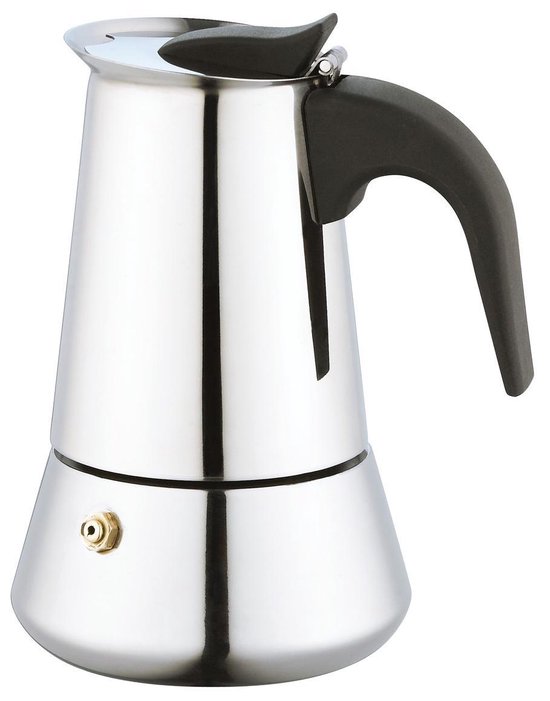 Duidelijk maken tong Sterkte Koffiezetapparaat - Italiaanse Espresso Maker - 200ml - 4 kops - Moka  Express... | bol.com