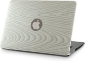 Macbook Case voor Macbook Air 13 inch (modellen t/m 2017) - Laptoptas - Hard Case - Eikenhout Wit
