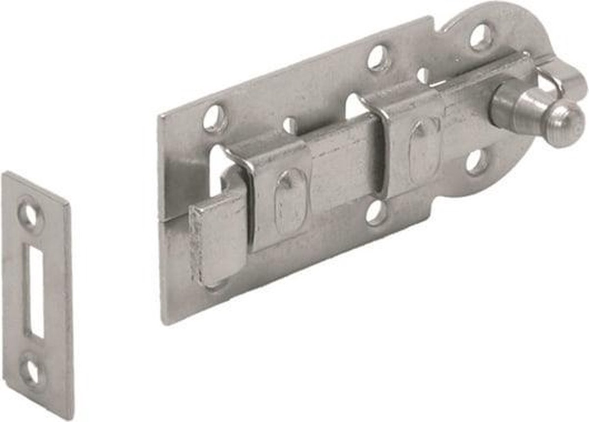 GB ROLSCHUIF met Bocht 100MM Verzinkt