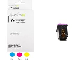 Improducts Improducts® Inkt cartridges - Alternatief HP 304 / 304XL N9K07AE kleur