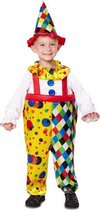 Kleurrijk clownskostuum voor kinderen