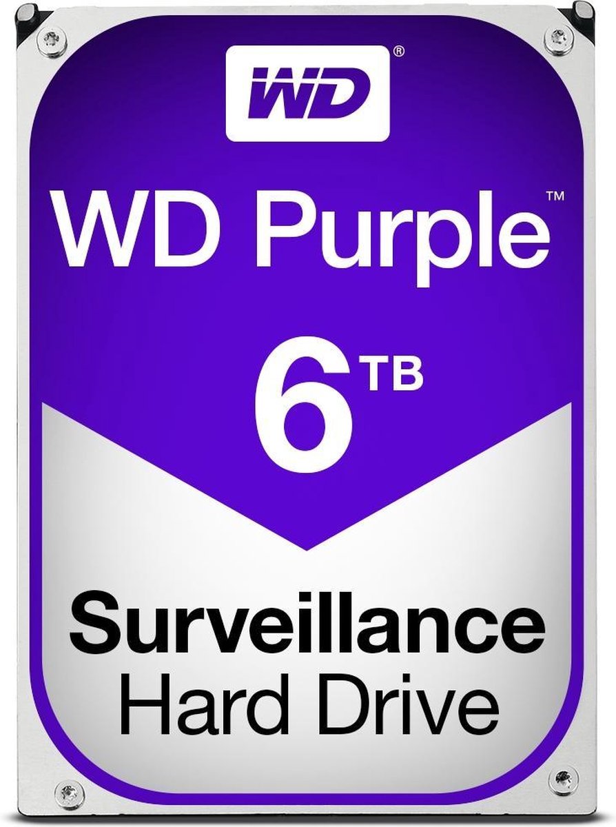 WD Purple - Interne harde schijf - 6 TB