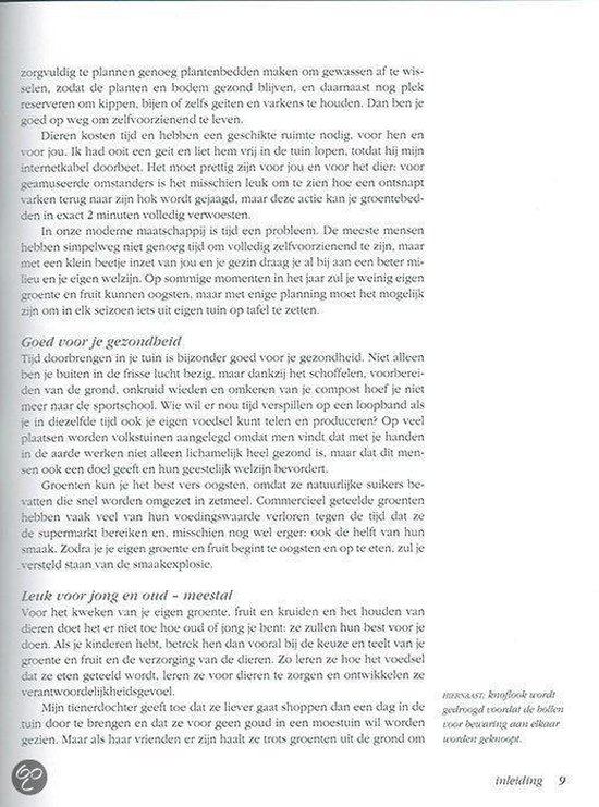 Hoofdstuk titel 'Inleiding' met sierlijke tekst en bruine eieren.
