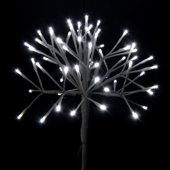 Design Kerstboom wit 78cm hoog met verlichting - Leuke kerstverlichting |  bol.com