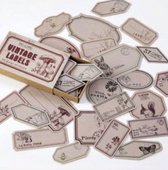 Vintage Labels - Nature - Label Stickers