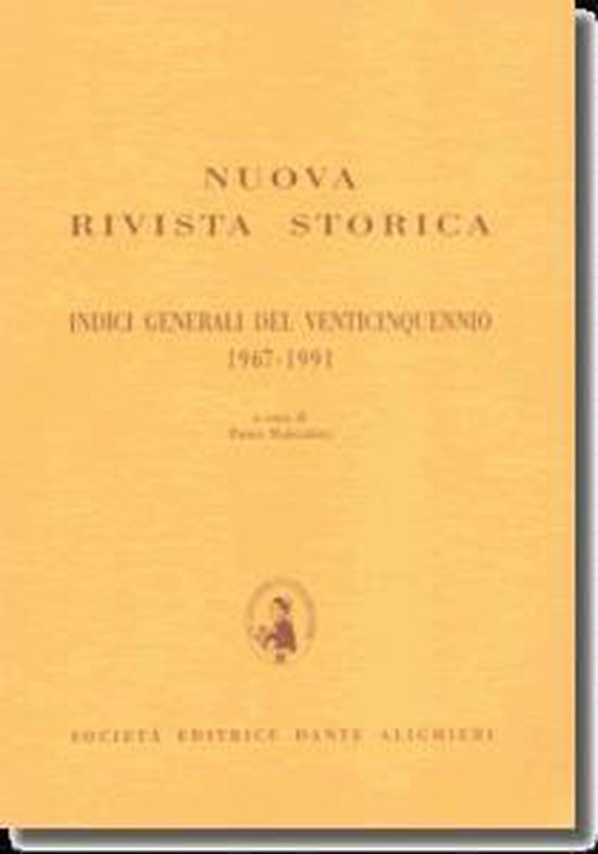 Indici generali venticinquennio 1967-1991 - cover