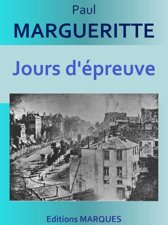 Jours d’épreuve - cover