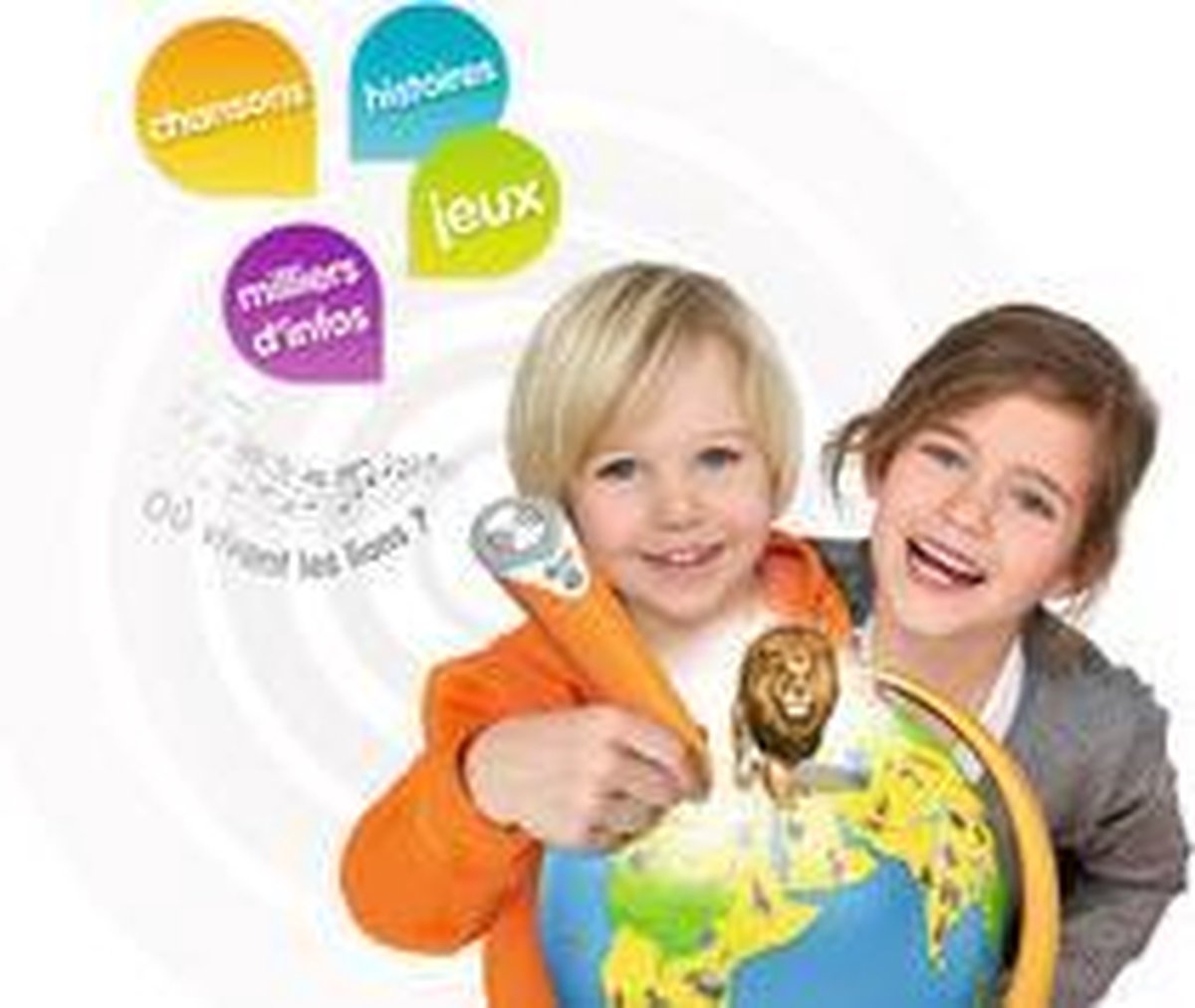 Ravensburger - Jeux éducatifs Tiptoi - Coffret complet lecteur interactif +  Mon 1er Globe interactif