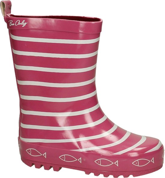Be only - Timouss - Regenlaarzen - Meisjes - Maat 25 - Roze - Sangria rose  | bol.com