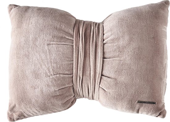 progressief Chromatisch onderwerp Riviera Maison - Bow Pillow - pink - 40x30 | bol.com