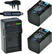 ChiliPower NP-FH70 Sony Kit - Camera Batterij Set