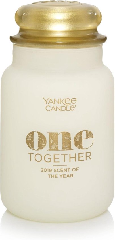 Yankee Candle Scent of the Year 2019 One Together Geurkaars - 10,7x16,8 Cm - Wit