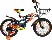 TF Boys Kinderfiets 16 Inch - Crazy Duck