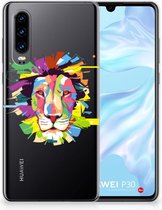 Huawei P30 Uniek TPU Hoesje Lion Color