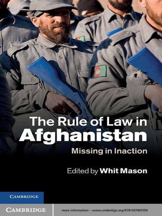 The Rule of Law in Afghanistan - cover