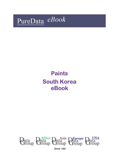 PureData eBook - Paints in South Korea - cover