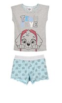 Paw Patrol Shortama - Team Sky - Grijs - 116