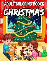 Christmas Adult Coloring Book by Bee Book