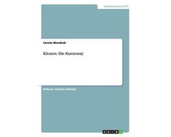 Klonen. Ein Kurzessay