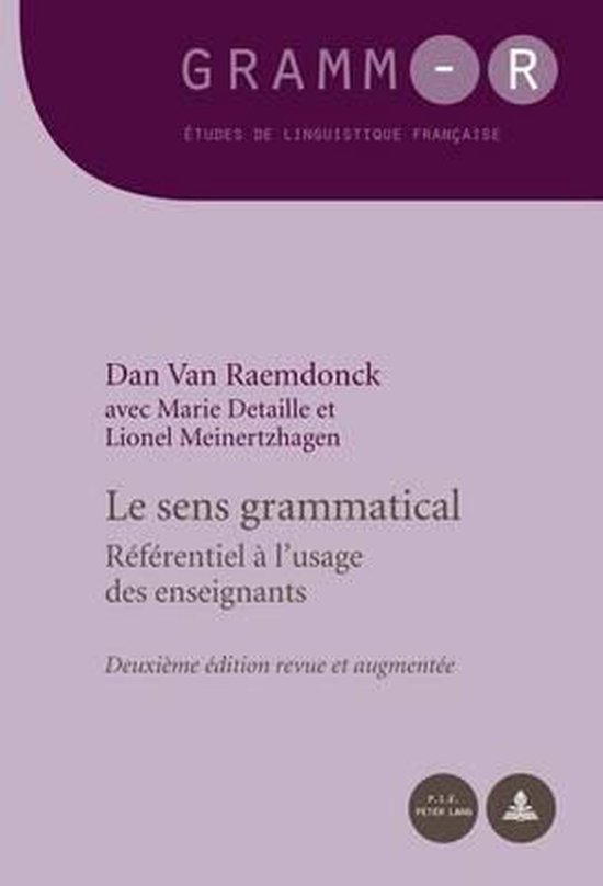Le Sens Grammatical - cover